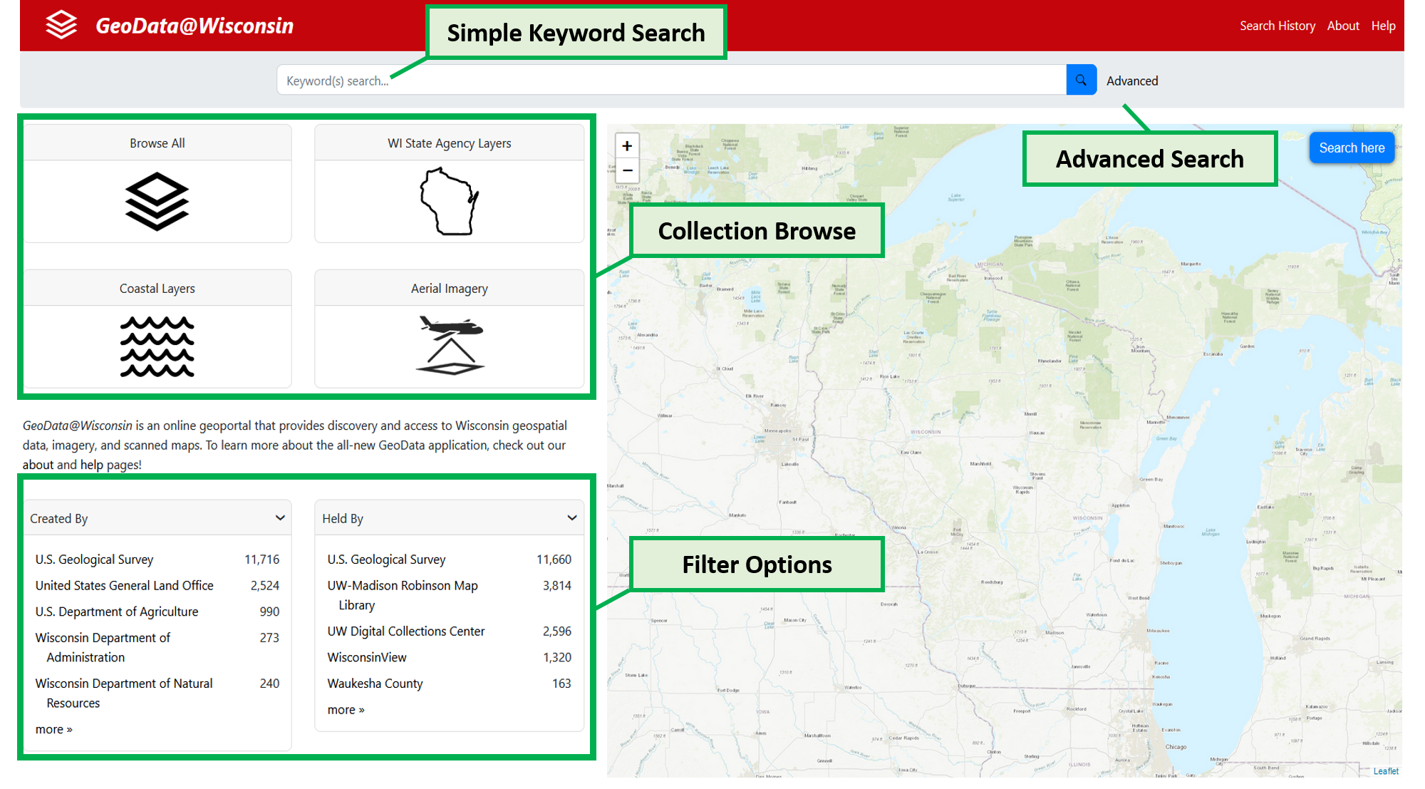 GeoData@Wisconsin Home Page